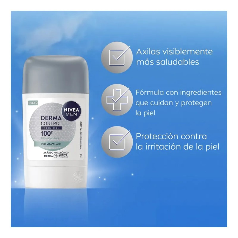 Nivea Men Stick Derma Control Clinical 50g