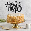 Decoración para tarta con texto en inglés "Holy Sh*t I'm