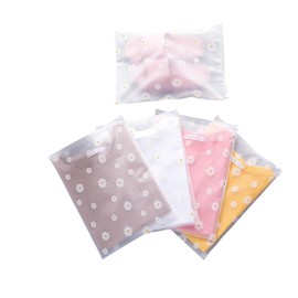 25 Pcs Reusable Ziplock Bags, Frosted Zip-Lock Seal Clothes Bags 40 x 30cm Plastic Hospital Bags Travel Clothes Storage Bags Clear Seal Bags Waterproof Luggage Organiser or Clothes,Shoes,Cosmetics