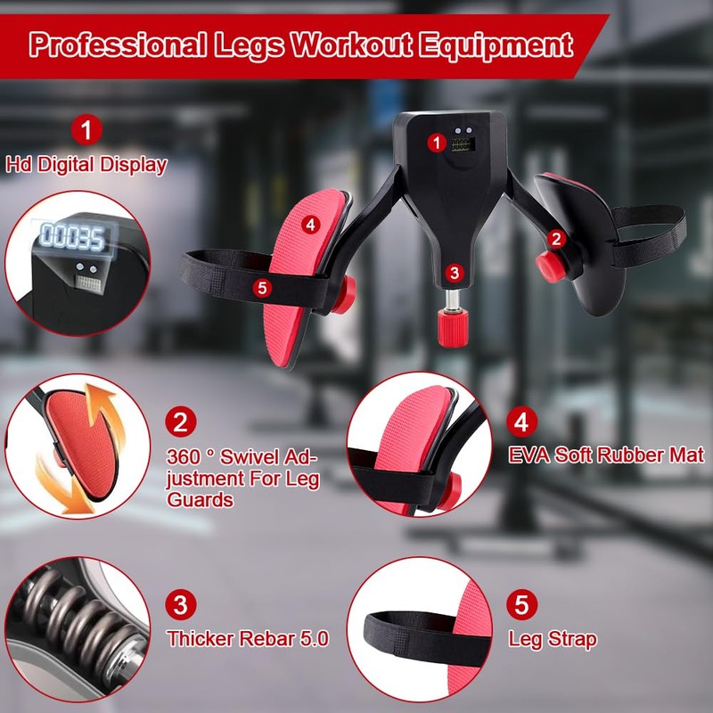 Abnaok Thigh Master Hip Trainer Kegel Exerciser, Hip Shaper Trainer