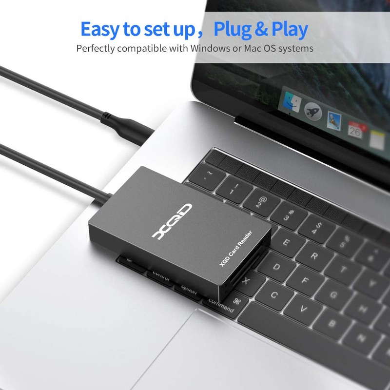 Rocketed C Type XQD / SD Card Reader Dual Slot