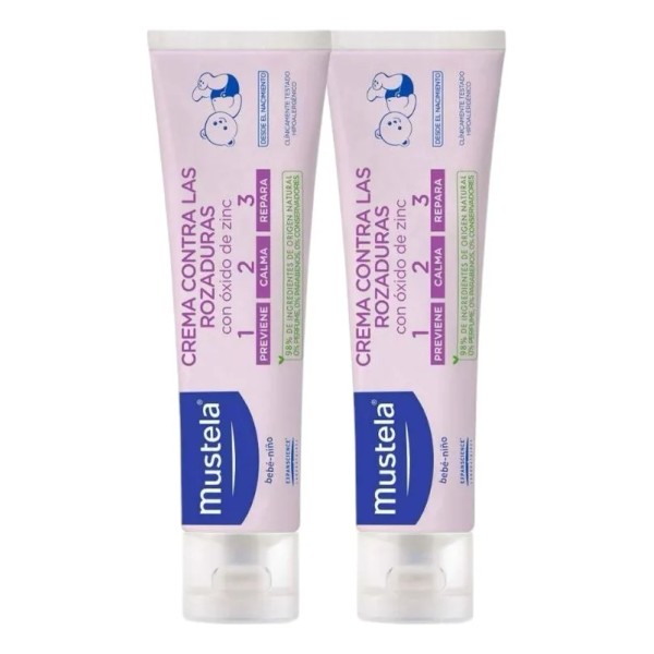 02 Pack Pomada Mustela Crema Bálsamo Contra Rozaduras 165g