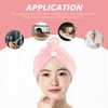 Toalla de Microfibra Superabsorbente para Secar el Cabello Húmedo, Pack