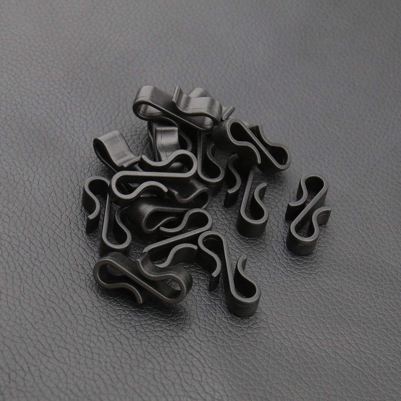 SING F LTD 120PCS Hangings Gutter Hooks Outdoor S Shape