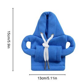 SXCCNW Car Gear Knob Cover, Gear Knob Cover, Gear Knob Cover, Gear Knob Hoodie Cover, Car Shifter Hoodie for Car Gear Lever Decoration, 15 x 13 cm, Blue