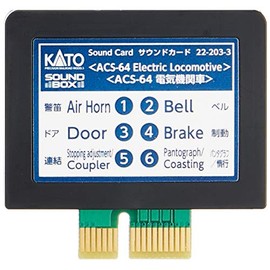 KATO Nゲージ サウンドカード ACS-64 電気機関車 22-203-3 鉄道模型用品