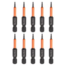 HARFINGTON 10pcs Hex Head Wrench Drill Bit 4mm(H4) Metric 1/4" Hex Shank 2"(50mm) Length S2 Steel Magnetic Impact Drivers Screwdriver Bit Hexagon Electric Drill Bits
