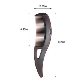 1PCS Dandruff Comb Hollow Comb with Package Red Bag and Box
