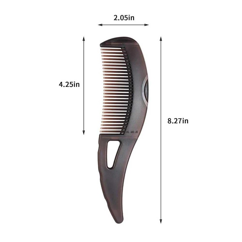 1PCS Dandruff Comb Hollow Comb with Package Red Bag and