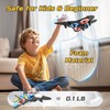 Foam Drone for Kids – RC Fighter Jet with Lights,