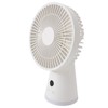 Desktop Fan Portable 5 Speed Power Display Quiet USB Rechargeable