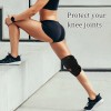 2 Piezas Rodilleras Deportivas Elásticas De Compresión