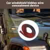Lusperi Car Wire Cover for Windshield & Light Bar -