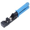 Modular Data Cable Crimper Alloy Steel Flat Mouth Termination Tool