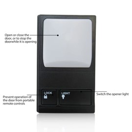 Gxcdizx Multifunction Control Panel, Replacement Panel Wall Keypad Button for 41A5273-1 78LM Garage Door Opener (2 Pack)