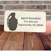 Custom Stickers, Grenade Return Address Labels, Address Stickers, Several Designs,