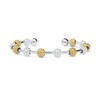 Golf Goddess Stroke/Score Counter Bracelet - Two Tone Golf Ball