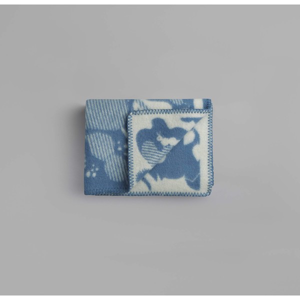 RØROS TWEED - Skogbunn - Small Wool Blanket for Children/Babies