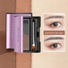 BLUE LOVE 2 Color Eye Brow Powder Palette for Eyebrows