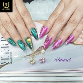 ⚜️Dongsangmong Handmade Nail Tips✨ - Short Round Square / ⚜️동상이몽 수제네일팁✨ - 숏라운드스퀘어