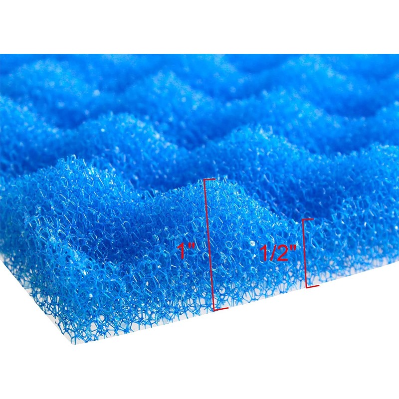 Wave Point Aquarium Bio Sponge Foam Filter Media Pad Cut-to-fit