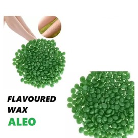 Hard Wax Beans For Hair Removal, 100 Grams, Painless, Body shaving, For Men And Women-Aloy Green