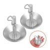 BESPORTBLE Snow Removal Plow Shoes Metal Replacement Parts Kit for/Skid