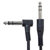 keepdrum GC-073 3 m Stereo Audio Cable Angled Plug 6.3