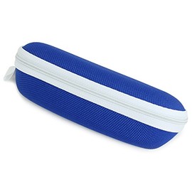 Tacy Case LM-70081-12 Blue Hard Zipper EVA Glasses Case