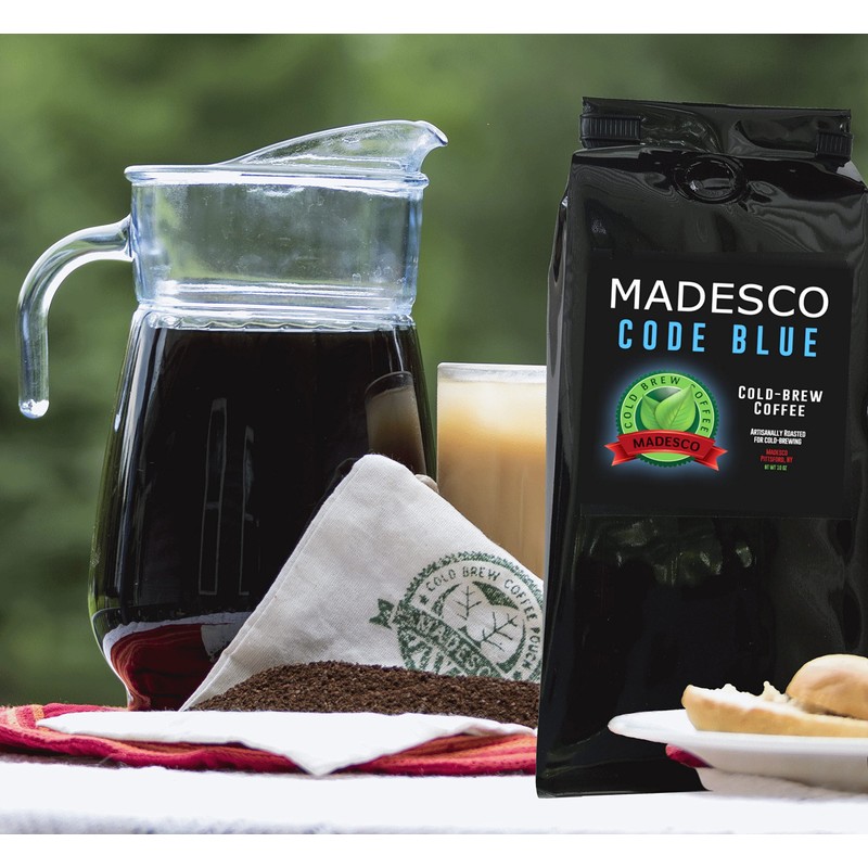 Reusable Cold Brew Coffee Filter Pouches (2-Pack) from Madesco Specially