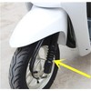 Front Fork Cover, Left & Right Set, For Motorcycles, Foot