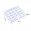 25 Slots Empty Bobbins Spools Box Organizer Sewing Craft Plastic