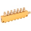 Oil Distributor Adjustable Brass Lube Piston Separator Divider Valve Lubrication
