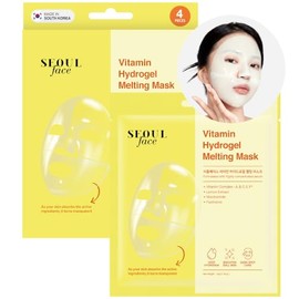 Dermal Mascarilla de Hidrogel de Vitaminas Fundente en Gel(4 Unidades)
