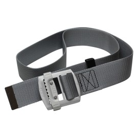 SK11 SB-S50DX Lightweight Slide Buckle Belt, 2.0 x 51.2 inches (50 x 1300 mm), Gray