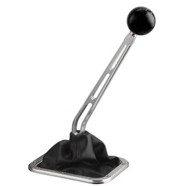 Lokar MSL617E 8" Billet Finish Manual Transmission Shifter Lever with Single Bend