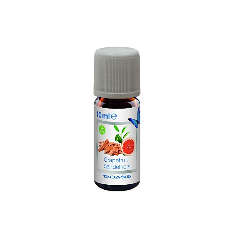 VENTA Venta Bio-Duft Grapefruit-Sandelholz, 100 % Natrliche ?therische Bio-?le, 3