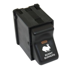 12V 15A ON-Off Rocker Switch Bunny Burners 327 for Jeep TJ Wrangler 1997-2006 or XJ Cherokee1997-2001