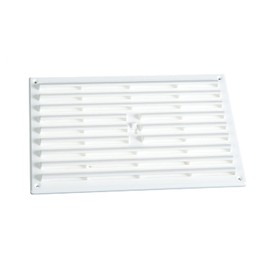 TIMCO 1209W Timloc 9x6 Plastic Internal Hit and Miss Grille Vent White White-9x6-Plastic