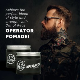 Out Of Regz Operador Pomada A Base De Agua Para Hombres, Fij