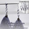 myHomeBody Hand Towels for Bathroom, Kitchen Hand Towels with Hanging