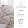 LINENS & HUTCH Sheet Set Patterned Microfiber Ultra Soft Bedding