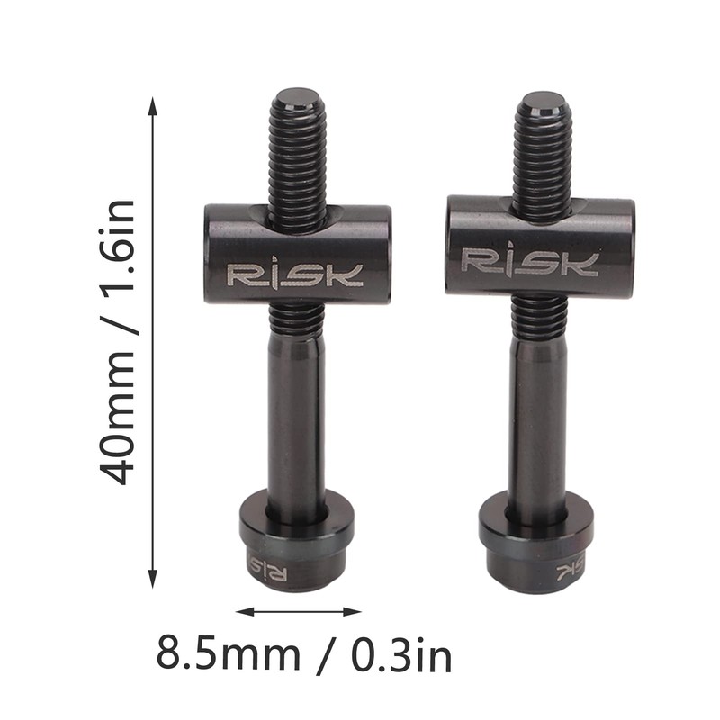 2pcs Bike Seatpost Fixing Screw Bicycle Replacement Seatpost Screw Seatpost