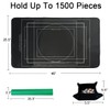 Jigsaw Puzzle Mat Roll Up,1500 1000 Pieces Puzzel Mats，Roll-Up Save