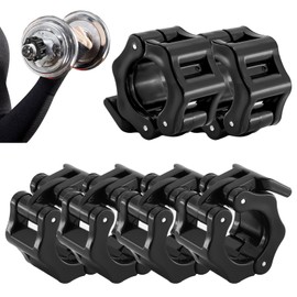 alwaiiz Pack of 6 dumbbell clasps, 30 mm, dumbbell quick release, dumbbell closure for workout, weightlifting, training, fitness accessories