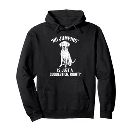 Funny Labrador Top Humorous Dog Owner, Dog Mom, Dad Pullover Hoodie