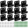 12 Pack Mirror Clips for Wall Mounting, Heavy Duty Mirror
