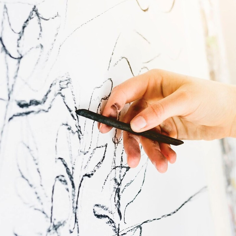 Pro Art Drawing Pastel, HB Black – 2 Piece