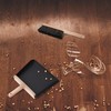 Relaxdays Set per Spazzare, Scopetta e Paletta Raccogli Briciole in