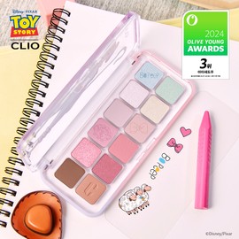 CLIO [TOY STORY] CLIO PRO EYE PALETTE AIR SET 19 Independent Bo Peep (+Mesh Pouch) - 19 Independent Bo Peep (+Mesh Pouch)